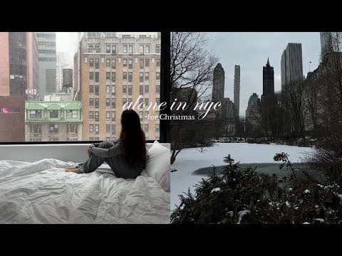 Alone In Nyc For Christmas | Chatty Vlog, Seeing Snow!!, Shopping, & More (ft. Fashionnova)