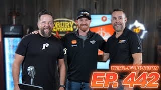 Nascar’s Jeb Burton: Talladega Heartbreak, Hounds & Habitat | 100% Wild Podcast Ep. 442