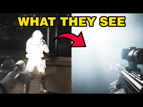 Using Way Too Many Flashlights...