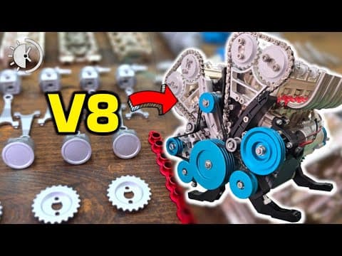 V8 Engine Model - Stirlingkit