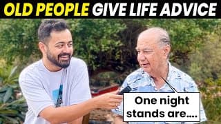 We Asked Old People For Life Advice ❤️| Because Why Not?