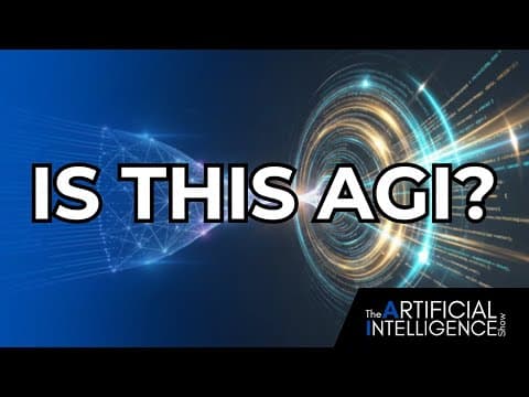 Claude Opus 4.5 And The Agi Inflection Point - The Ai Show W/ Paul Roetzer & Mike Kaput
