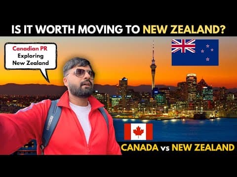 Is It Worth Moving To New Zealand | Canada Vs New Zealand | Solo Trip To Downtown Auckland