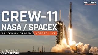 Watch Spacex Launch Nasa's Crew-11 To The Iss!