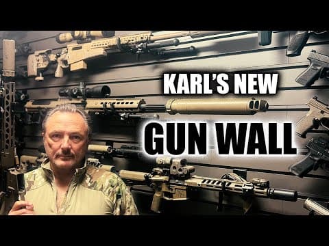 Karl's New Gun Wall | Holdup Displays | Tactical Rifleman