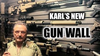 Karl's New Gun Wall | Holdup Displays | Tactical Rifleman