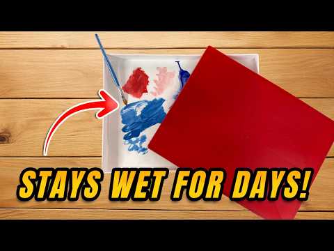 Sta-wet Palette Review: Keeps Paint Fresh For Days... Even Weeks!