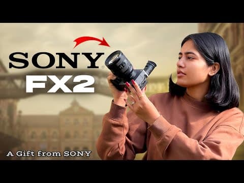 Sony Sent Me Their Newly Launched Camera | Fx2 Cinema Line