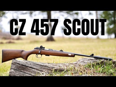 The Best Youth Training Rifle?  Cz 457 Scout