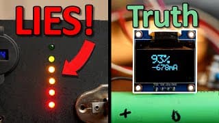 The Amazing Secret In Every Battery! (fuel Gauge) Eb#66
