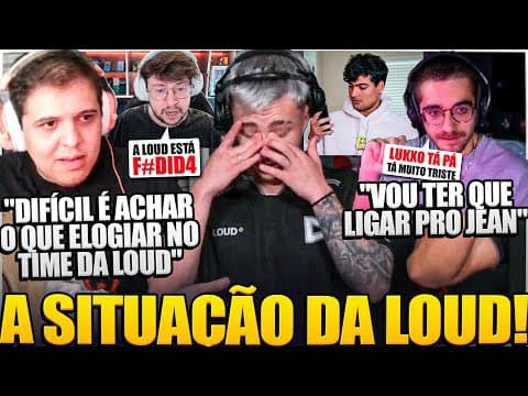🚨 Loud Está A 8 Meses Sem Vencer! Coreano, Tixinha E Nuuh Comentam Situação Do Elenco No Kickoff
