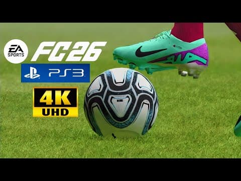 Efootball 2026 Ps3 Gameplay In 2026
