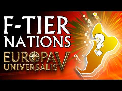 The Worst Unplayable Nations Of Eu5