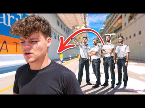 I Got Kicked Off A Cruise...