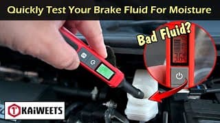 Quickly Test Your Brake Fluid | Kaiweets Brake Fluid Tester
