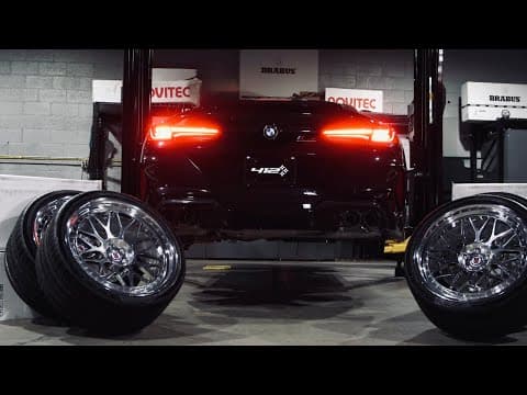 Bmw M8 Competition On Hre Wheels Vs Ferrari F8 With Novitec Exhaust | 412