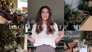 Decorate With Me | Christmas Decor Install 2024 L Luxury Unboxing In Public | Lydia Elise Millen