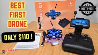 Best Fpv Drone Starter Kit ! Budget Friendly First Person View (fpv) Drone For Beginners