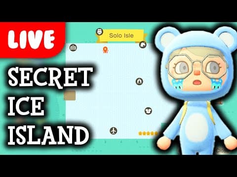 I Found A Secret Ice Island!