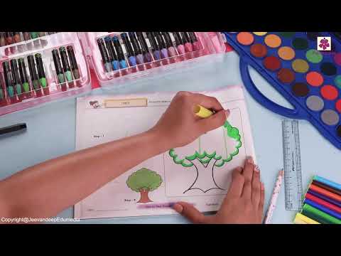 Tree | Step By Step Drawing Book 2 | Periwinkle