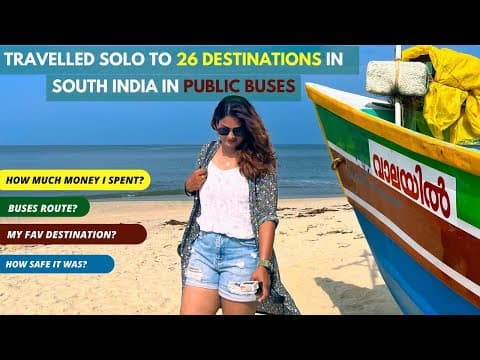Why South India Is Perfect For Solo Travellers? | Q & A Video | Desigirl Traveller Vlog