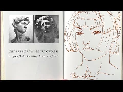 Discover How To Make Fast Portrait Sketches