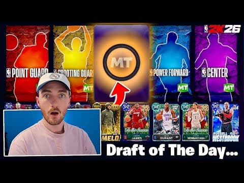 I Let 2kdb Decide Myteam’s Draft Of The Day 😰