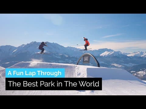 Fun Lap Through The Best Ski Park In The World