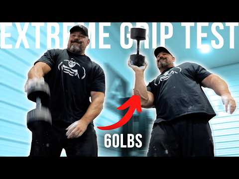 One Of My Most Insane Grip Feats Yet Ft. Nick Guardione