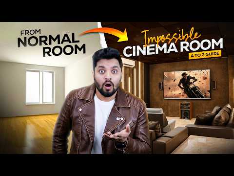 From Normal Room To Home Cinema | Full Setup Explained