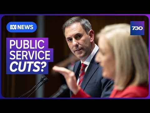 Job Cuts Feared As Government Asks Public Service To Find Efficiencies | 7.30