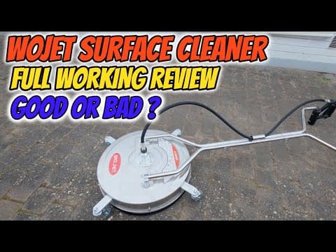 Wojet Surface Cleaner Full Working Review Good Or Bad ?