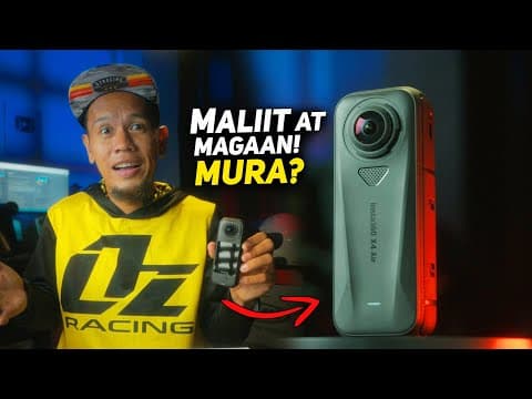 Insta360 X4 Air Ba Ang Bibilhin Mo? Goods Ba Pang-vlog O Motovlog? [review]