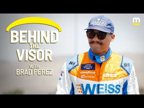 Brad Perez Explains Life As A Part-time Nascar Driver | Behind The Visor