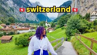 My First Time Train Traveling In Switzerland 🚂🇨🇭 | Lucerne, Mt. Pilatus, Grindelwald, Top Of Europe