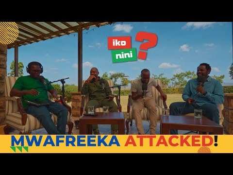 Mwafreeka Attacked By "thigiriri" While Boniface Mwangi Talks About "kunyonga" 😂