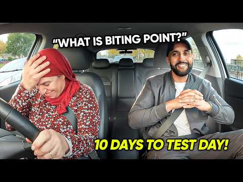 Test In 10 Days But She's Never Heard Of The Biting Point!