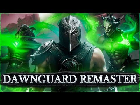 I Remastered Skyrim's Dawnguard Dlc™ Using 100 Mods! | What Dawnguard Should Have Been Like!