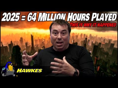 In 2025 Star Citizen Had 64 Million Game Hours Played! This Is The Reason Why!