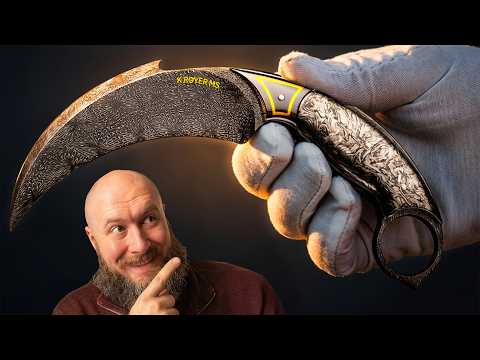 I Had 78 Days To Build This $7,500 Karambit Knife
