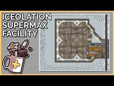 On Ice! Encased In High Security! | Prison Architect - Escapes