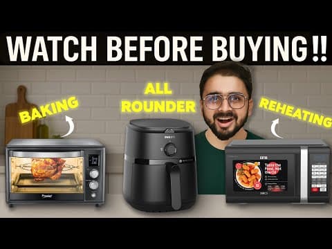 Air Fryer Recipes , Reheating & Grilling Test | Air Fryer Vs Otg Vs Microwave - Buying Guide 2025