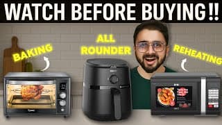 Air Fryer Recipes , Reheating & Grilling Test | Air Fryer Vs Otg Vs Microwave - Buying Guide 2025