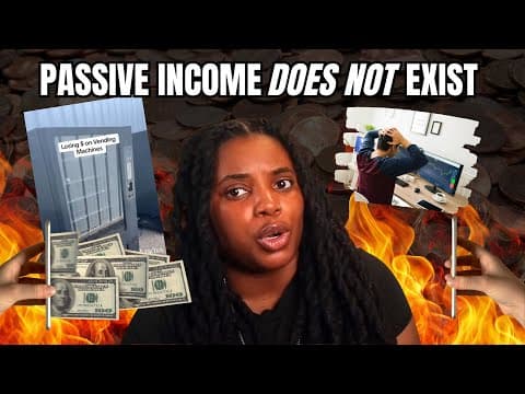 Why Passive Income Is A Trap (and I’m Not Sorry) Pt. 3| Influencer Illusions