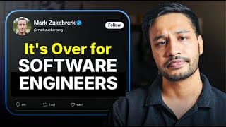 Mark Zuckerberg Says Its Over For Software Engineers - Here's What He Means