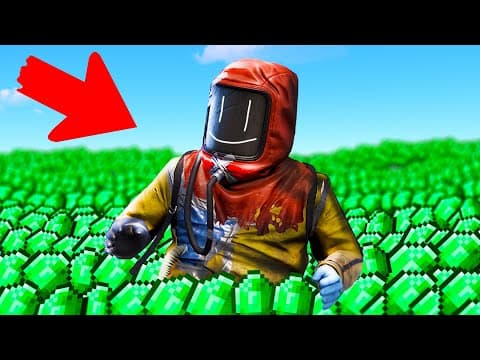 I Farmed 1,000,000 Rp On The Biggest Pve Server In Rust!