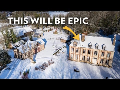 Clearing Out The Chateau Attic, The Start Of Major Renovation.