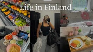 Days In My Life In Finland | Living Alone Diaries | Cooking, Getting Better | Life Of An Introvert