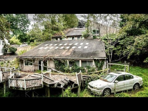 Abandoned Ponzi Scheme Mansion & Jaguar Taken By The Fbi | Everything Still Inside