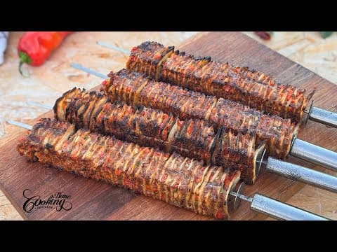 Kebabs Just Got An Upgrade: Layered Tortilla Kebab Skewers